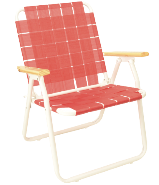 SILLÓN PLEGABLE PLAYERO Caño 7/8'' DESCANSAR 10001 – Dapas Hogar